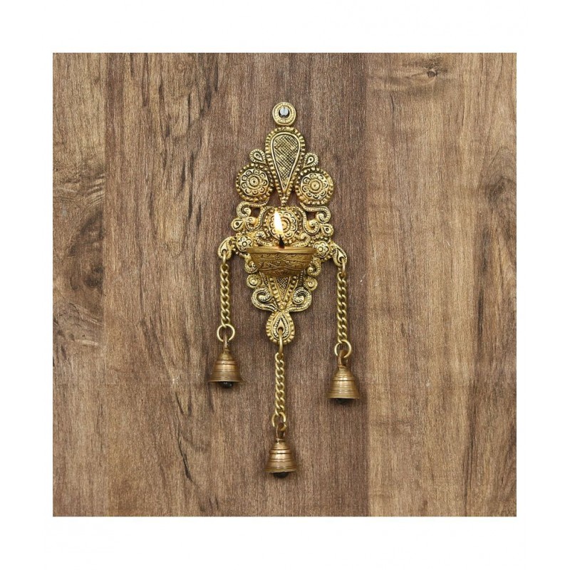 eCraftIndia Gold Brass Figurines - Pack of 1