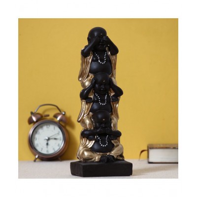 eCraftIndia Gold Polyresin Figurines - Pack of 1
