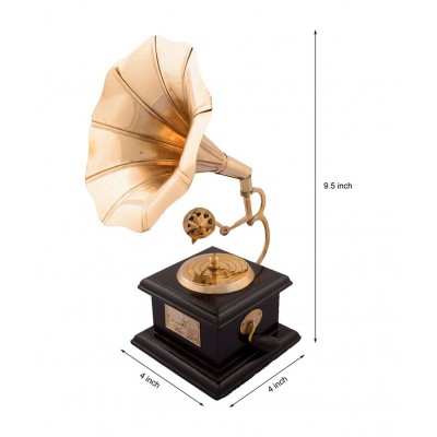 eCraftIndia Golden Music Decorative Showpiece