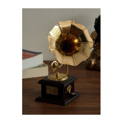 eCraftIndia Golden Music Decorative Showpiece