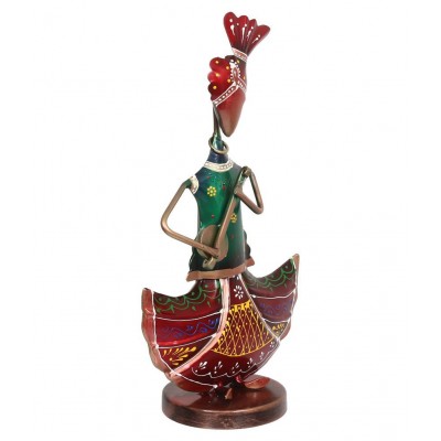 eCraftIndia Green Iron Figurines - Pack of 1