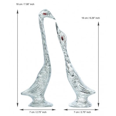 eCraftIndia Multicolour Mix Metal Figurines - Pack of 3