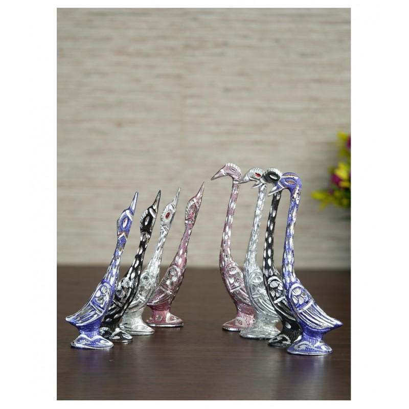 eCraftIndia Multicolour Mix Metal Figurines - Pack of 3
