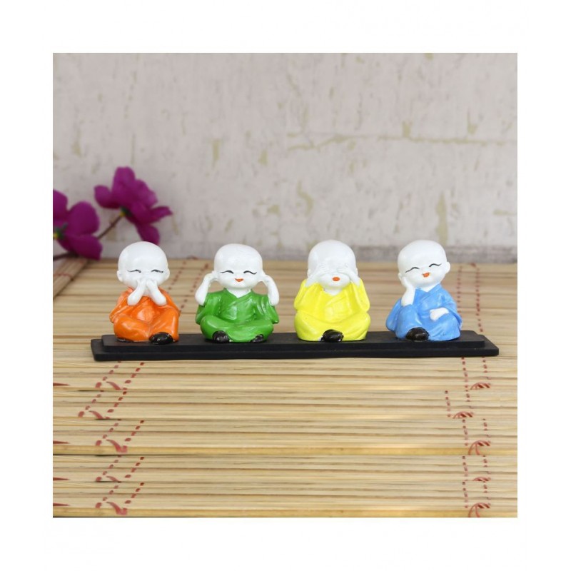 eCraftIndia Multicolour Polyresin Figurines - Pack of 1