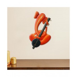 eCraftIndia Orange Iron Figurines - Pack of 1