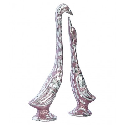 eCraftIndia Pink Mix Metal Figurines - Pack of 1 eCraftIndia Pink Mix Metal Figurines - Pack of 1