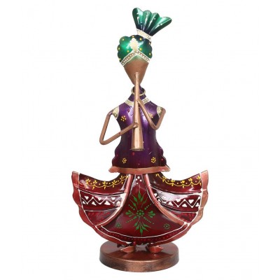 eCraftIndia Red Iron Figurines - Pack of 1