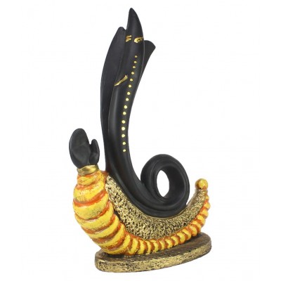 eCraftIndia Showpiece Resin Ganesha Idol 12 x 5 cms Pack of 1