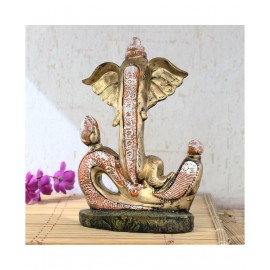 eCraftIndia Showpiece Resin Ganesha Idol 12 x 5 cms Pack of 1