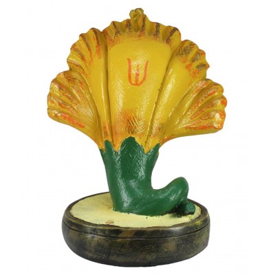 eCraftIndia Showpiece Resin Ganesha Idol 17 x 12 cms Pack of 1