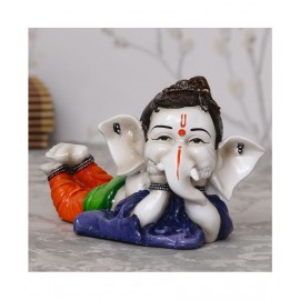 eCraftIndia Showpiece Resin Ganesha Idol 21 x 10 cms Pack of 1