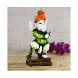 eCraftIndia Showpiece Resin Ganesha Idol 7 x 7 cms Pack of 1