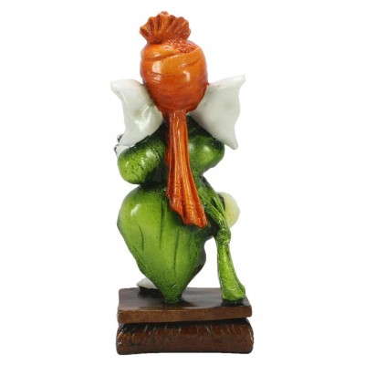 eCraftIndia Showpiece Resin Ganesha Idol 7 x 7 cms Pack of 1