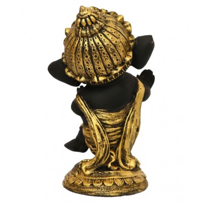 eCraftIndia Showpiece Resin Ganesha Idol 8 x 7 cms Pack of 1