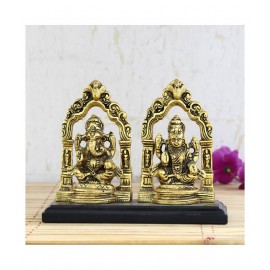 eCraftIndia Showpiece Steel Ganesha Idol 20 x 7 cms Pack of 1