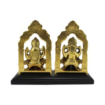 eCraftIndia Showpiece Steel Ganesha Idol 20 x 7 cms Pack of 1