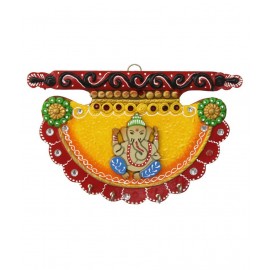 eCraftIndia Yellow Paper Mache Figurines - Pack of 1