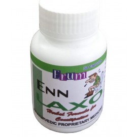 erum ENN-LAXO 30 Capsules for Constipation Capsule 500 mg Pack Of 1