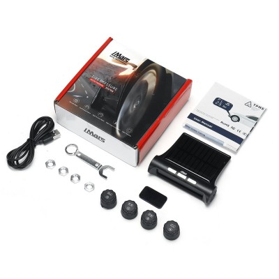 iMars T240 TPMS Solar Power Tire Pressure Monitor System Universal Tester Wireless LCD Display with 4 External Sensors iMars T240 TPMS Solar Power Tire Pressure Monitor System Universal Tester Wireless LCD Display with 4 External Sensors