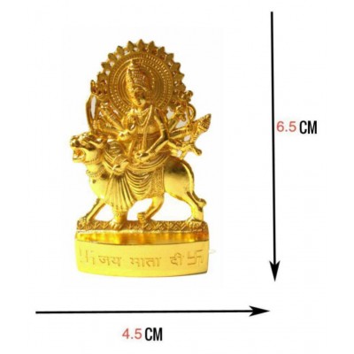 kiakashya Durga Iron Idol Size 6.5 Cm
