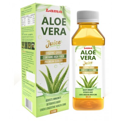 lama Aloe Vera Juice Liquid 1000 ml Pack Of 2