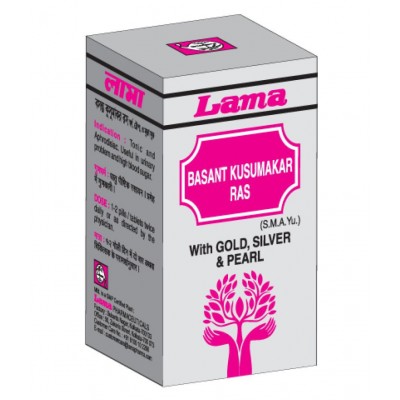 lama Basant Kusumakar Ras (Swarna Yukt) Tablet 25 no.s Pack Of 1