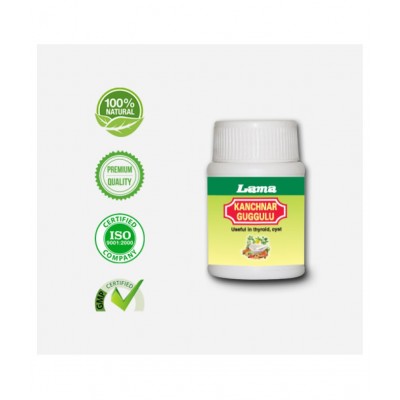 lama Kanchnar Guggulu Tablet 30 gm Pack of 3