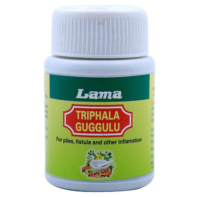 lama Triphala Guggulu Tablet 30 gm Pack of 3