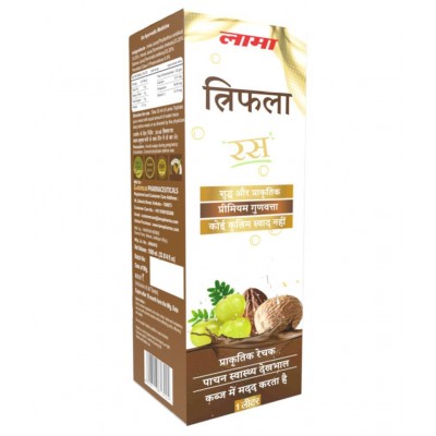 lama Triphala juice Liquid 1000 ml Pack Of 2