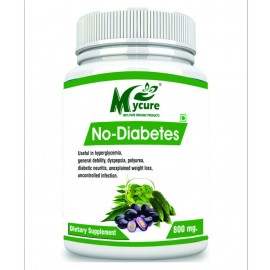 mycure Premium Quality No Diabetes Extract 800 mg Unflavoured Single Pack