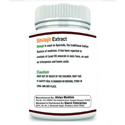 mycure Premium Quality Shilajit Extract 800 mg Pack of 4