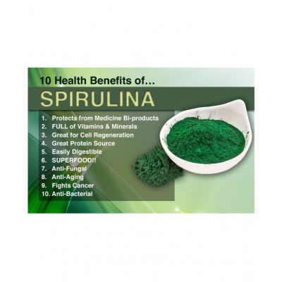mycure Premium Quality Spirulina Extract 800 mg Fat Burner Capsule Pack of 2