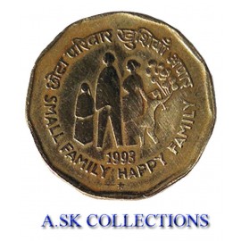old 2 rupee coin  f