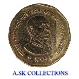 old 2 rupee coin e