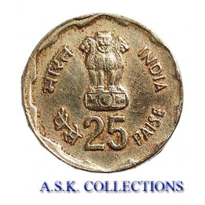 old rare small  25p coin women