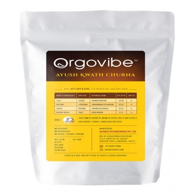 orgovibe AYUSH KWATH CHURNA Powder 200 gm Pack Of 2
