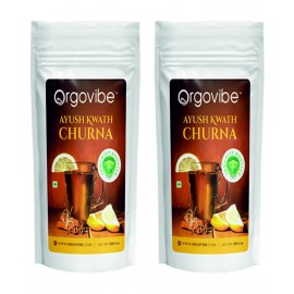 orgovibe AYUSH KWATH CHURNA Powder 200 gm Pack Of 2