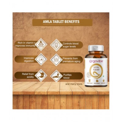 orgovibe Amla Tablets Tablet 240 no.s Pack Of 2