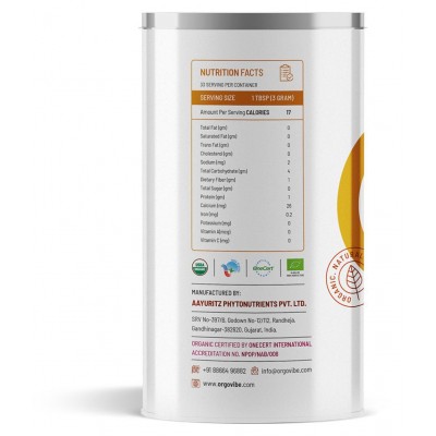 orgovibe Organic Certified Ashwagandha Powder 100 gm Pack Of 1