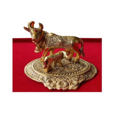 phonation Cow and Calf Brass Idol