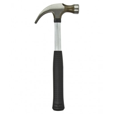 "Claw Hammer 1/2lb Steel Shaft Rubber Grip Shock Proof by CTM "