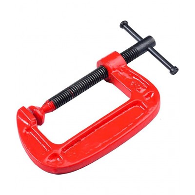 "Laxmi 3"" Inch Heavy Duty G Clamp (Pack of 1 ) For Holding Products Tools Items C-Clamp