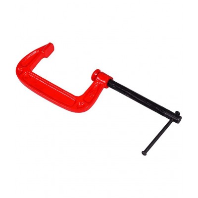 "Laxmi 4"" Inch Heavy Duty G Clamp (Pack of 1 ) For Holding Products Tools Items C-Clamp