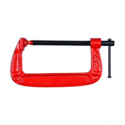 "Laxmi 6"" Inch Heavy Duty G Clamp (Pack of 2) For Holding Products Tools Items C-Clamp