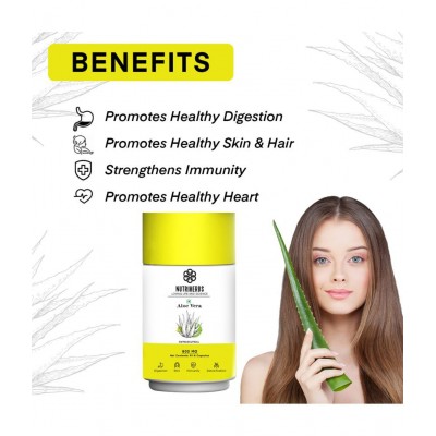 "Nutriherbs Aleovera Extract 800 mg Pure & Organic - 90 Capsule | Helps To Maintain Beautiful Skin Eases symptoms of Stress For Men & Women "Nutriherbs Aleovera Extract 800 mg Pure & Organic - 90 Capsule | Helps To Maintain Beautiful Skin Eases symptoms of Stress For Men & Women