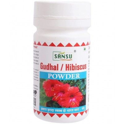 "SANSU Gudhal/Hibiscus Powder 100gm (Pack of 2)