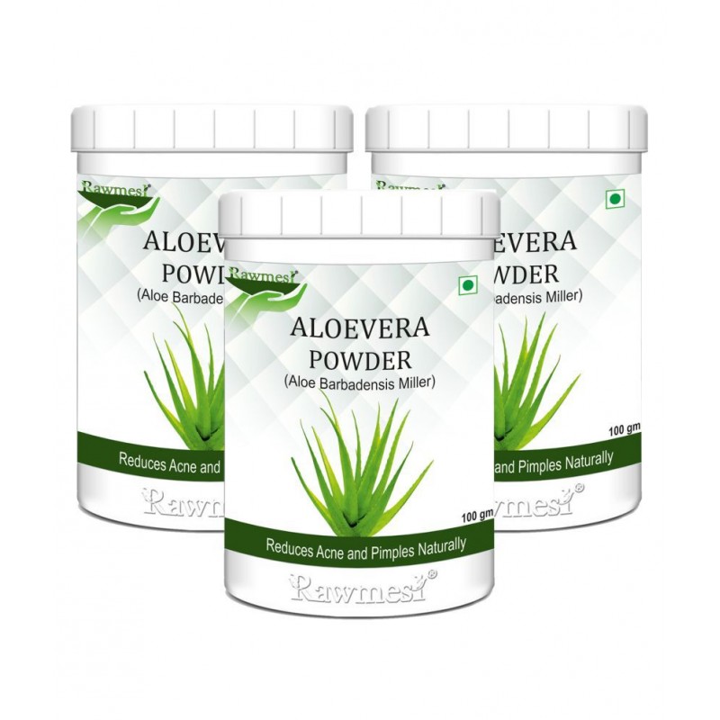 rawmes Aloevera Powder 300 gm Pack of 3