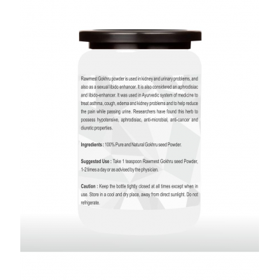 rawmest 100% Gokhru For Improve Brain Functions Powder 300 gm Pack of 3