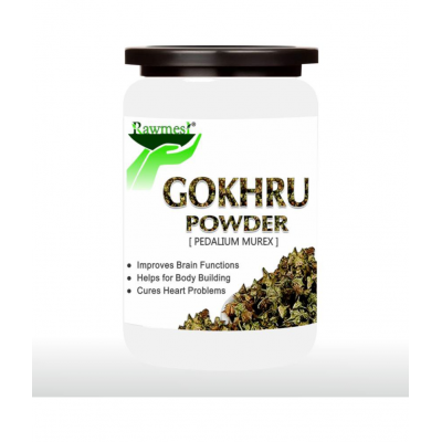 rawmest 100% Gokhru For Improve Heart Health Powder 200 gm Pack Of 2
