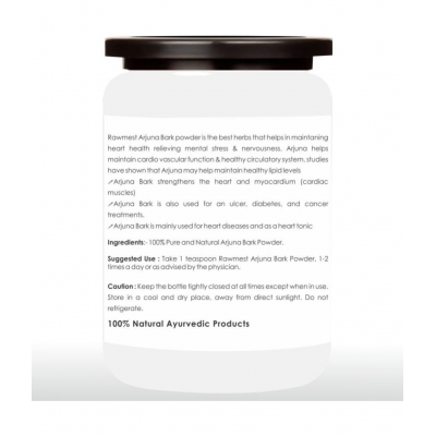 rawmest 100% Natural Arjuna (Terminalia arjuna ) Powder 200 gm Pack Of 2